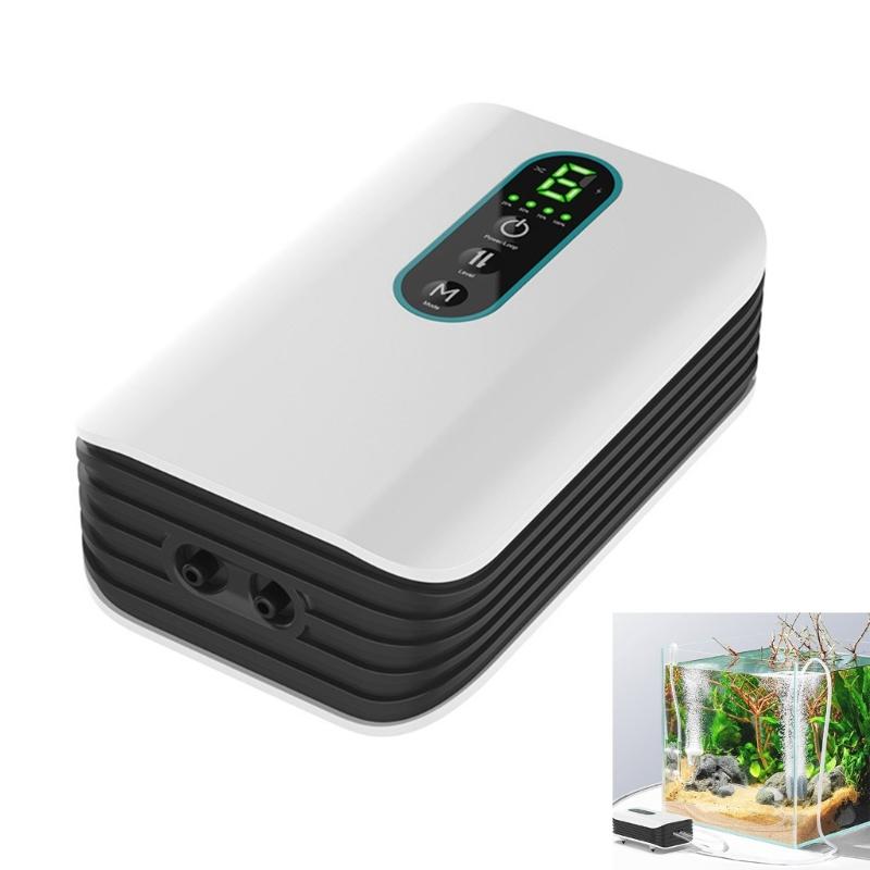 High Efficiency USB Oxygen Pump for Fishtanks with Efficient Output ABS Plastic Construction Low Noise Design Air Pumps