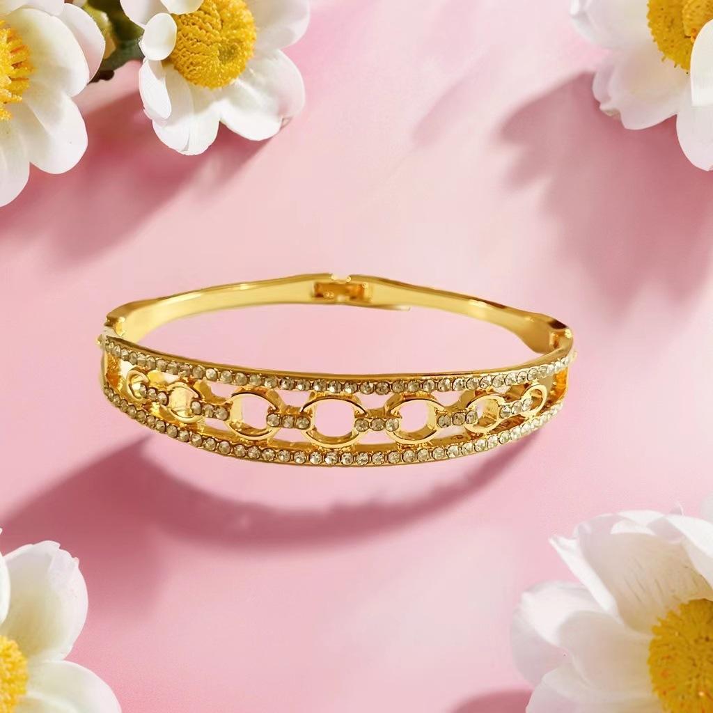 Dames Gouden Armband Mode Trendy Westerse Stijl Dames Sieraden