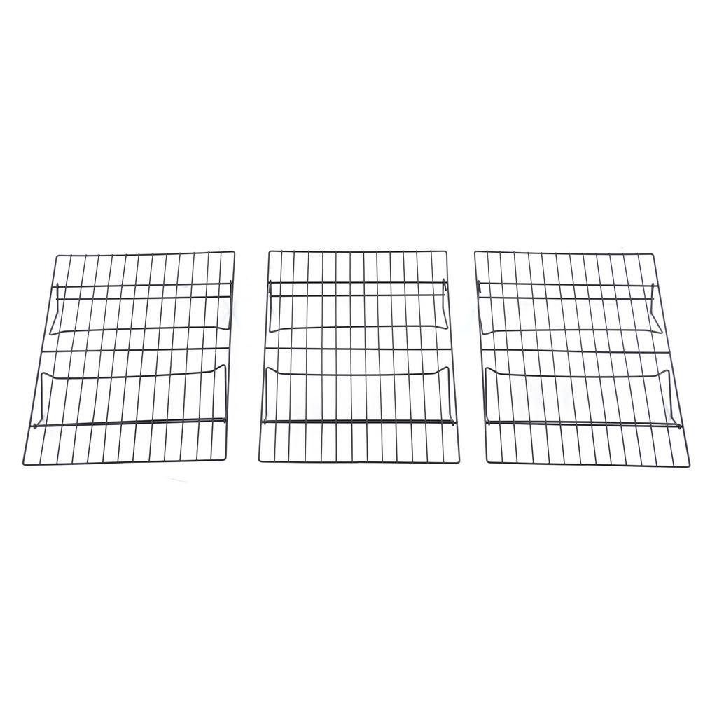 13 Inch Iron Baking Rack 3 Layer Non Stick Cooling Racks for Cooking Baking Cake Biscuits