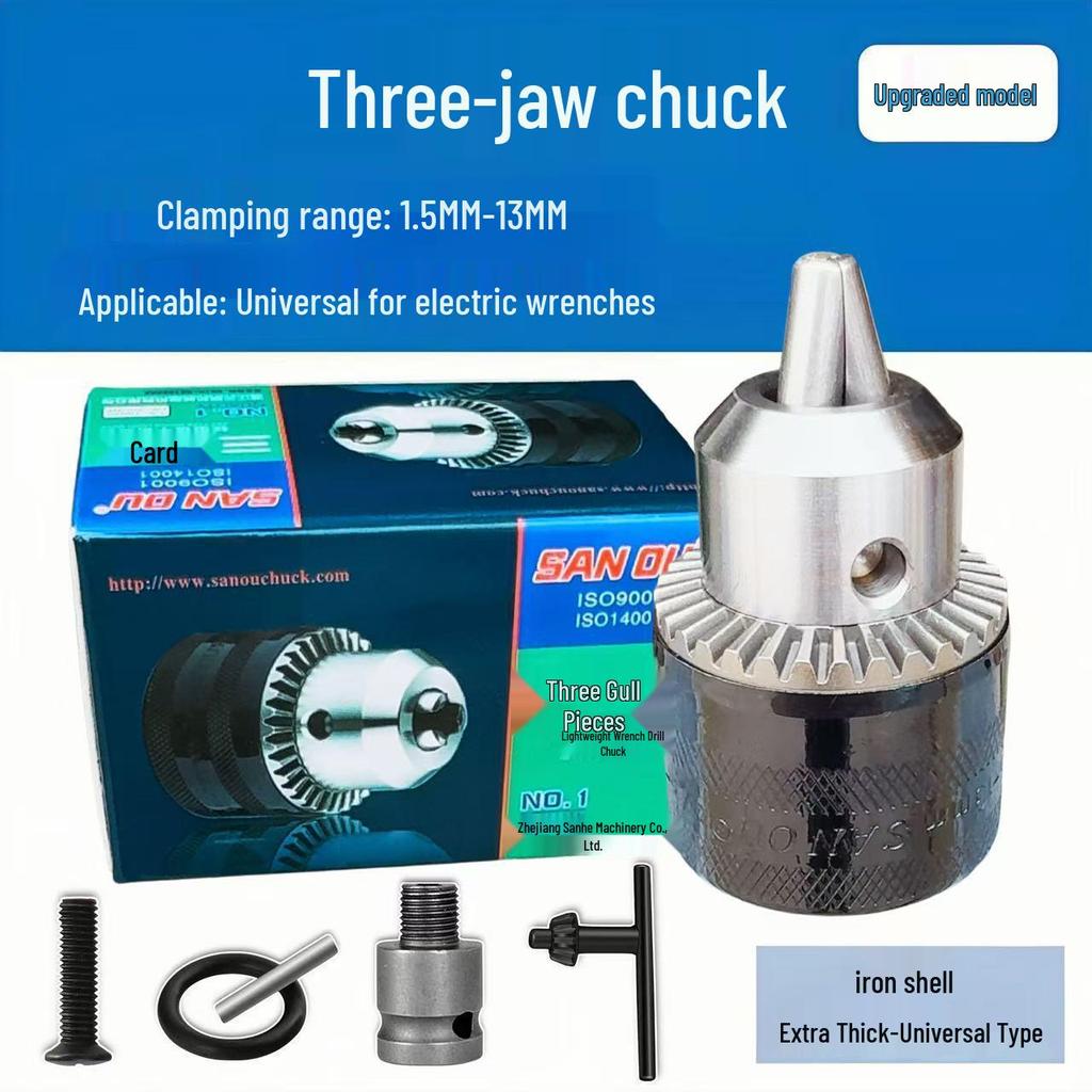 Universal Electric Wrench Conversion Head Set