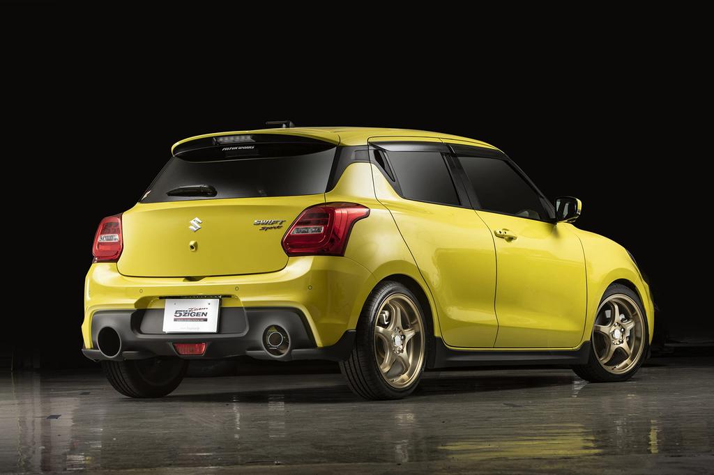 5ZIGEN Muffler FIREBALL Spec1 SUZUKI Swift Sport Competition Only Approval Code Required for [Fits Model CBA-ZC31S Year H17/10-H22/8] FBS-1002