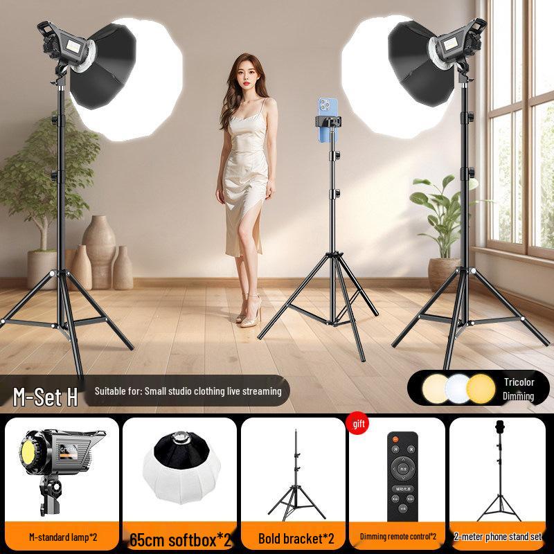 LED Studio Lighting for Live Streaming, Photography, and Portraits