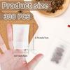 300 Pcs Empty Tea Bags for Loose Leaf Tea, Disposable Small tea Filter Bags with Drawstring fillable Cloth Diy Empty Tea Sachets for Loose tea,