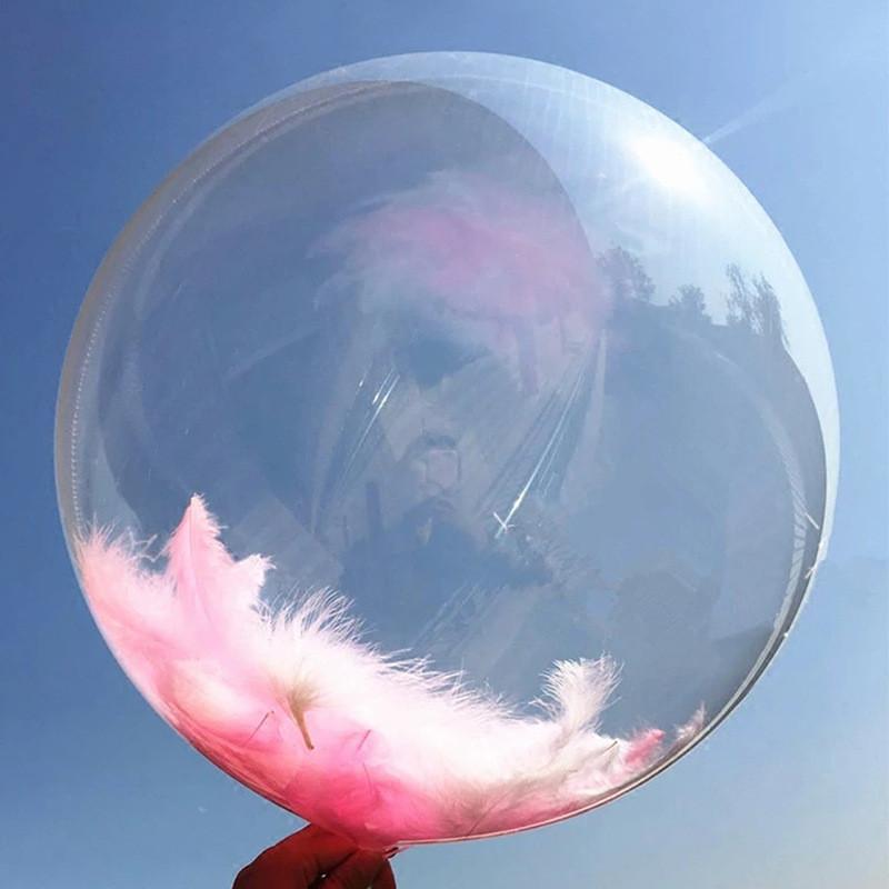 Bubble Transparent Bobo Balloon Clear Inflatable Ball Wedding Birthday Decorate