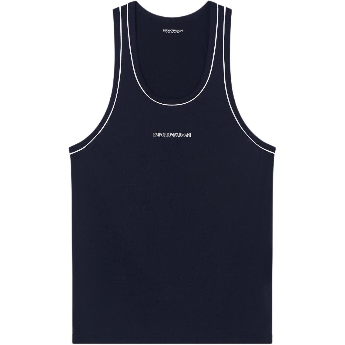 

Emporio Armani Round Neck Casual Lined Vest Men vests EM000387-AF19057-UB102 XL