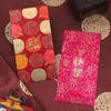 6pcs/set Paper Red Pocket Chinese Style HongBao 2024 Money Pocket Blessing Bag  Celebration Party