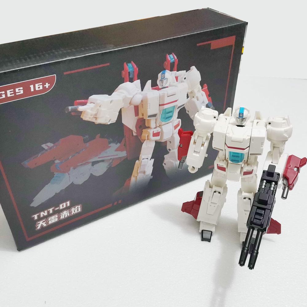 Transformation Toys Jetfire Skyfire TNT01 Spacecraft Space Guardian  Deformation Robot Car Action Figure Alloy Anime Model Gift