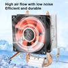 Mini CPU Cooler 2 Heatpipes High Air Flow Low Noise Fan Radiator for 775AMD1155Intel