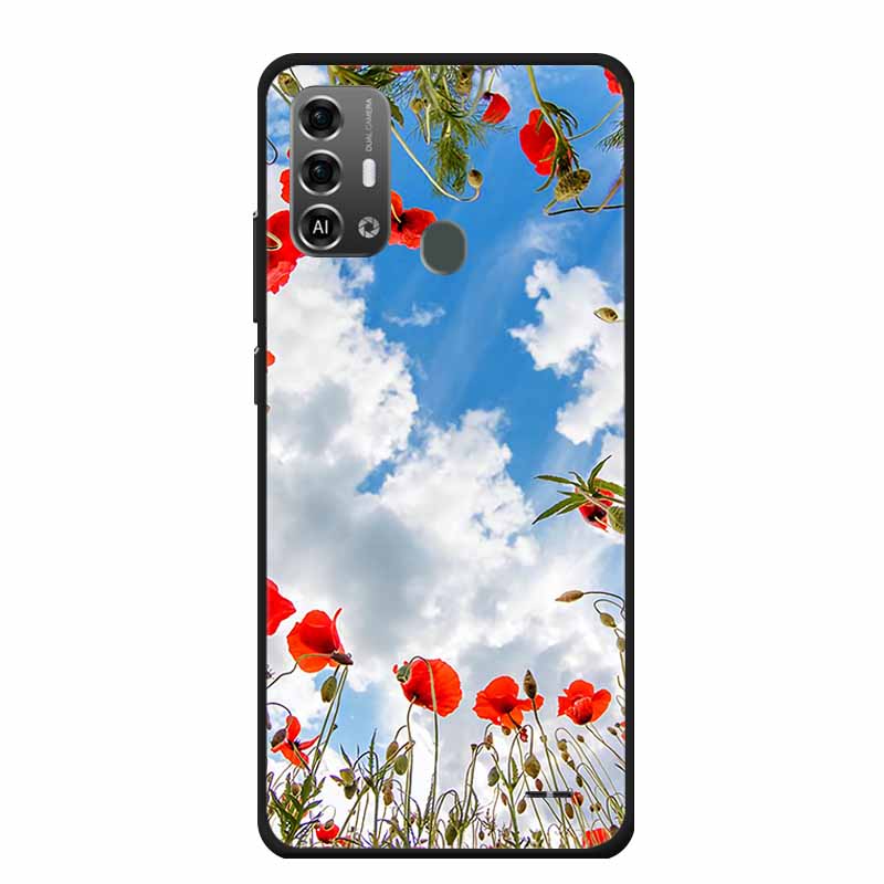 For ZTE Blade A53 Pro / A53Plus Case Lovely Soft TPU Painted Cat Silicone Cover for ZTE Blade A53 Plus Funda Coque A53Pro Shell