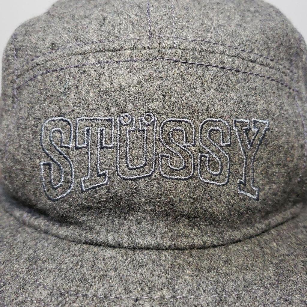 [USED] Stussy Wool Cap Vintage Jet Cap Archive 90s