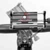 Bicycle Phone Holder Aluminum Alloy Adjustable 360 Handlebar Mount Anti Slip Stable Stand for Smartphone Cycling Road Use