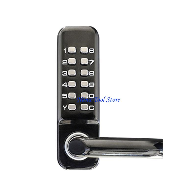 31GJ Бесключевой кодовый замок с клавиатурой, механический цифровой замок безопасности для двери