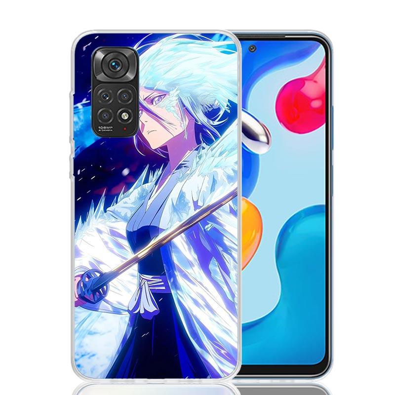Bleach Kuchiki Rukia Phone Case For Xiaomi Redmi Note 15 14 13 12S 12 Pro Plus 11S 11E 11 11T 10S 10 Art Soft Pattern Cover Redm