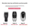 3 Button Remote Car Key Case Cover For Mercedes-Benz E C S Class E300 GLE450 A200 C300 GLC300 W213 W222 S550 S560 Key Shell AS1