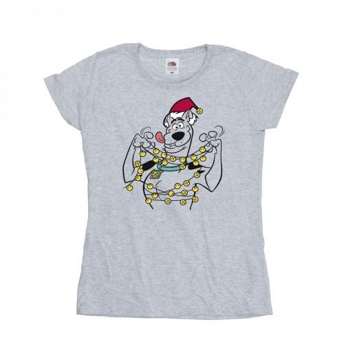 

Scooby Doo Womens/Ladies Christmas Bells Cotton T-Shirt XXL білий