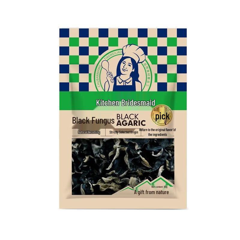 Kitchen Maid Dried Black Fungus (80g x 2)