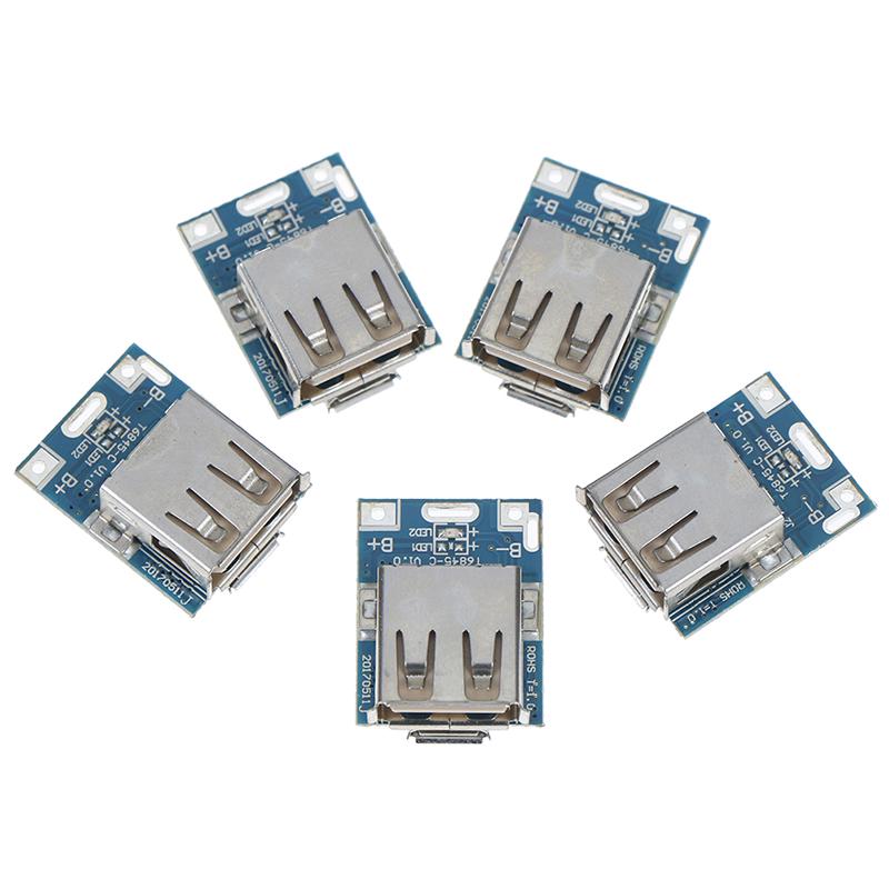 5V Power Bank Charger Circuit Plate Boost Board Lithium Battery Charger Board