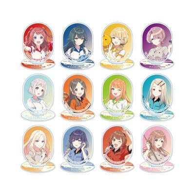 Idolmaster Academy Original Illustration Bowling Shirt Ver. Trading Mini Acrylic Stands (Box of 12)