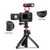 PULUZ PU582B PA Frame for GoPro Hero 11 Black/10 Black/9 Black Camera Cage with Cold Shoe Interface and Charging Opening