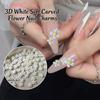 Fresh Summer Flower Nail Art Simple 3D Resin for Stylish Nails Flower Nail Art Summer Fresh Simple Little Flower Nail Decoration