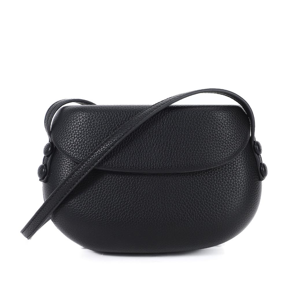 Summer Retro Red Saddle Bag Crossbody Small Bag Women'S Versatile Simple Mobile Phone Bag