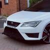 Car Front Bumper Lip Spoiler Splitter Diffuser For Seat Leon MK3 MK3.5 FR S/S S/C S/T Cupra 2013-2020 ABS Black Bodykits Tuning