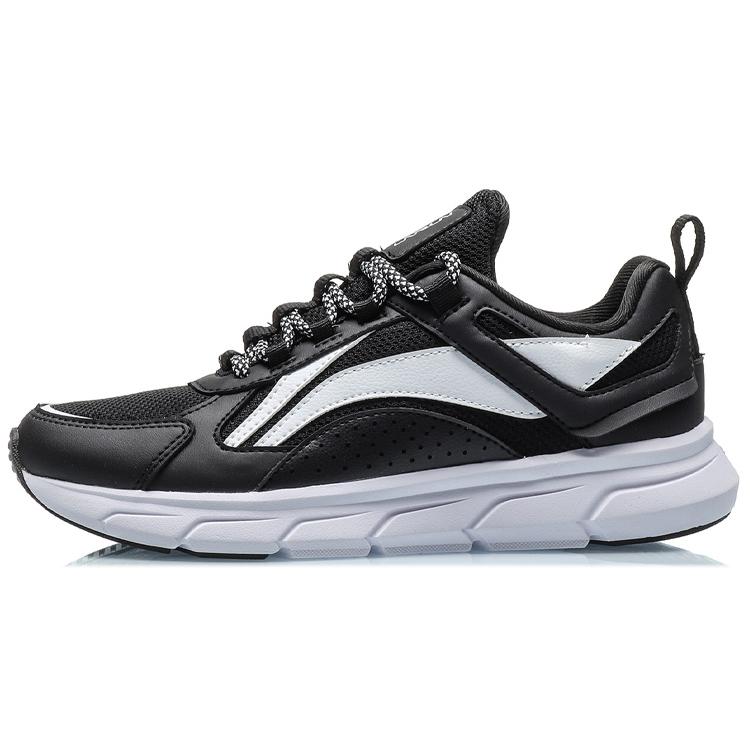 Li Ning Running Collection Low Top Running Shoes Women's Black White ARBQ036-3