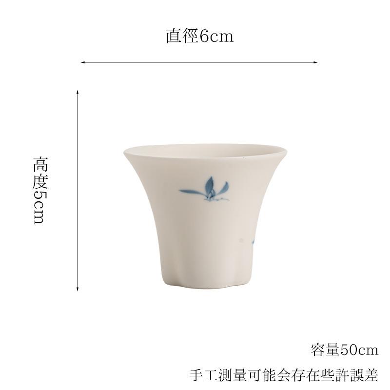 

Расписанный вручную горшок Tillang с изображением осенней водяной орхидеи Домашний заварочный чайник Чайный сервиз Kung Fu Японские керамические чашки