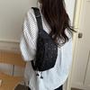 New Gypsy fanny pack, girl going out casual backpack, fashionable shoulder messenger bag, light breast bag, small bag.