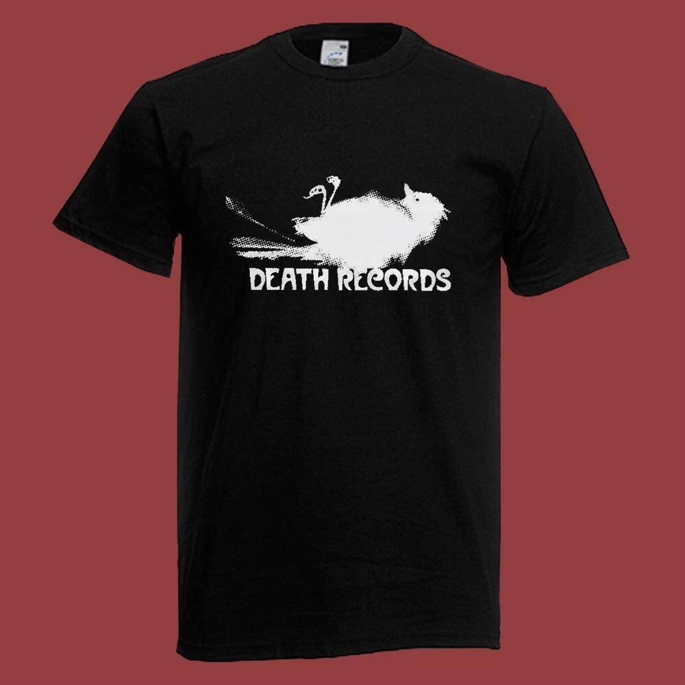 Death Records Men s Black Size S-5XL M