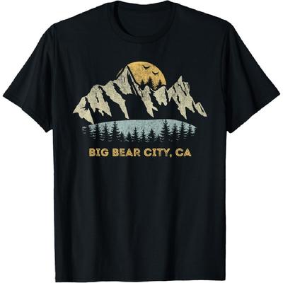 Big Bear City California Mountain Sunset Sunrise CA T-Shirt