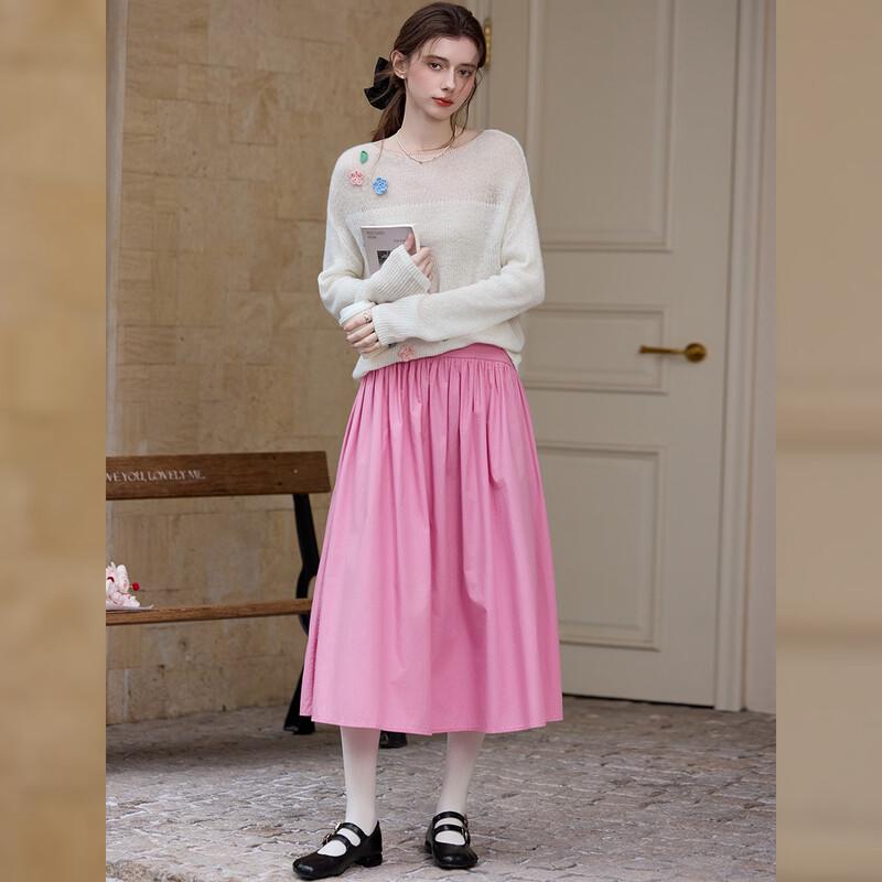 Bailuyu Wool Blend Crochet Floral Sweater