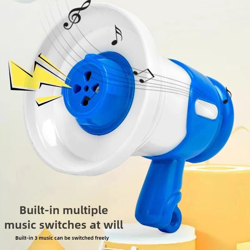 1-20PCS Mini Recording Trumpet Keychain Funny Prank Pendant Decompression Toy for Stress Relief Keychain Hanging Ornament