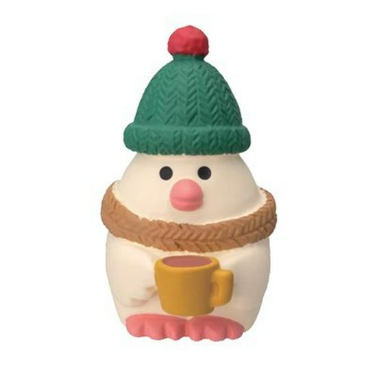 

Trendy DIY Japanese Cat and Mushroom Resin Ornaments - Christmas Cartoon Kittens for Home Decor