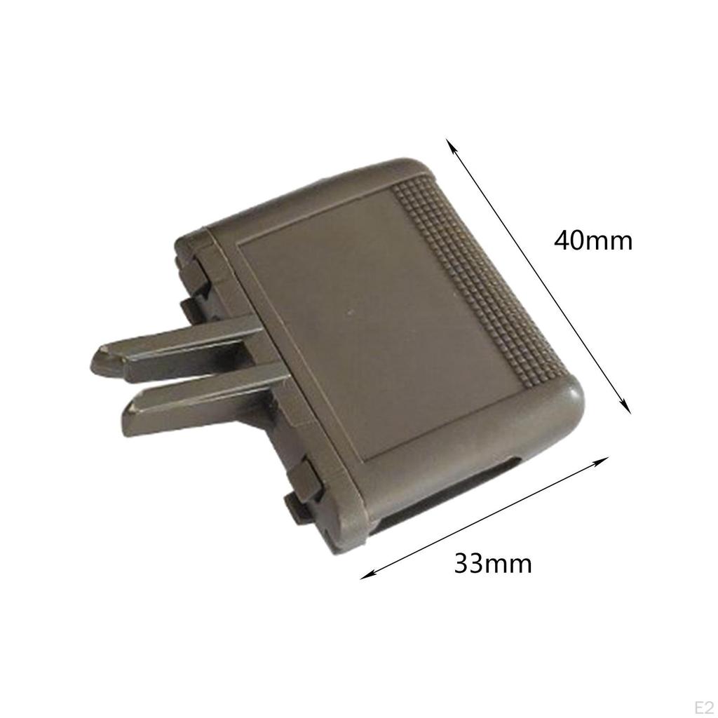 Automotive Front Vent Air Conditioning Outlet Tab Clip Brown for Prado Durable Replement Easily
