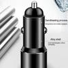 12-24V Car Charger Fast Charging PD30W+QC22.5W Car USB Type C Charger Lighter For Xiaomi IPhone