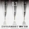 Pentel Mechanical Pencil Orenz Black XPP503-A 0.3mm