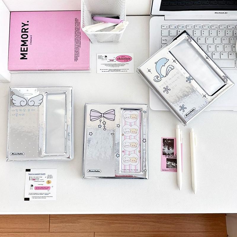 Photocard Holder Kpop Card Cilelct Book Idol Card Photo Albums Photo Albums Cover 20pcs Inner Pages Kpop Accessorie