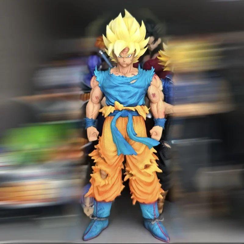 28cm Dragon Ball Anime Figure Vf Son Goku Action Figurine First Generation Super Saiyan Goku Model Collection Dbz Goku Doll Toy