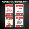 Christmas Gift Card Book Colorful Unique Gift Card Organizer Festive Party Decoration Holiday Surprise
