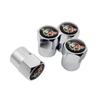 4PCS Alloy for Chevrolet Car Emblem Tire Valve Caps Sail Silverado Cruze Captiva Malibu Orlando Aveo Lacetti Wheel Stem Covers  KA9