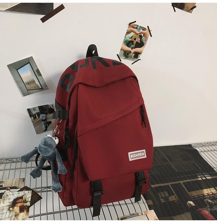 Wasserdichter Rucksack im japanischen Stil für Damen und Herren - Großes Fassungsvermögen für Studenten und Schüler