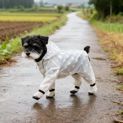 Pet Anti Dust Pants, Anti-Slip Waterproof Rain/Snow with Adjustable Shoes Dog Paw Outdoor Boots Suspender, Protector Walkin M8I3