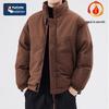 Woodpecker Men's Cotton Jacket: 2025 Autumn/Winter Casual Trendy Versatile Warm Outerwear