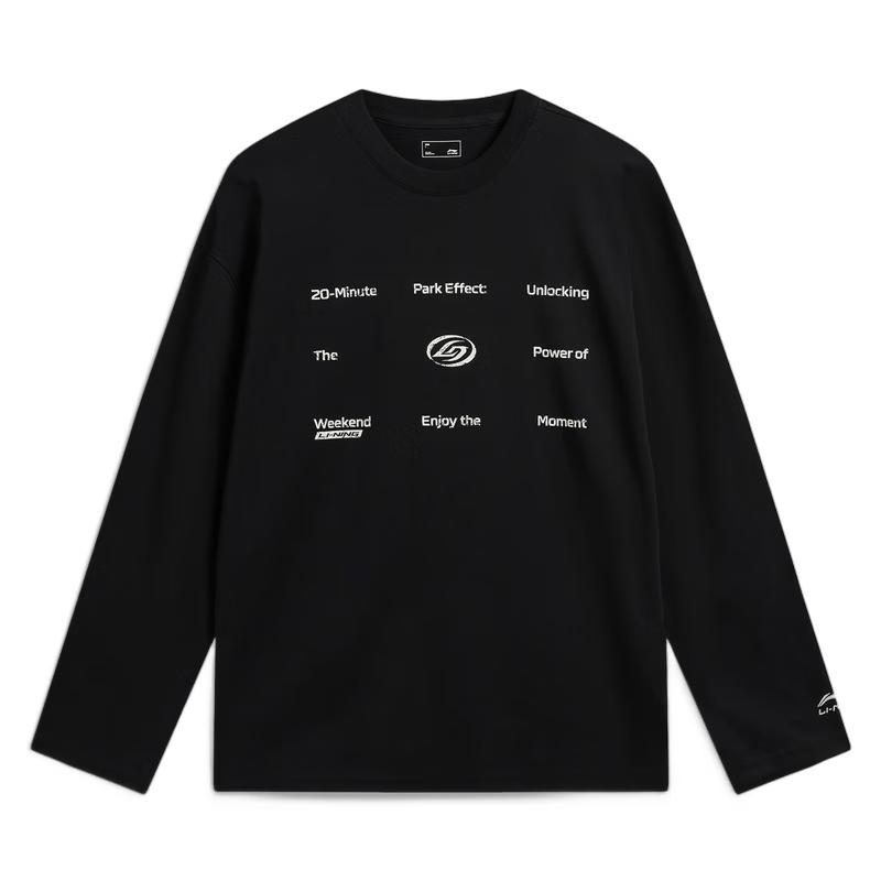 Li-Ning Quick-Dry Ice-Feel Long Sleeve T-Shirt ATLW089 M