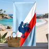 Serviette de Plage Sydney Roosters Imprimée Séchage Rapide Serviette de Bain Super Absorbante Douce Légère pour Piscine Voyage d'Été