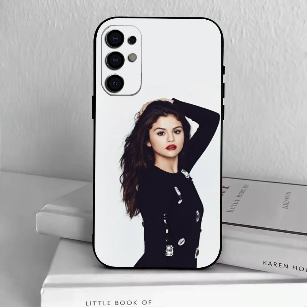 S-Selena G-Gomez Phone Case Black Silicone Soft For Samsung S25,S24,S21,S22,S23,S30,Ultra,S20,Plus,Fe,Lite
