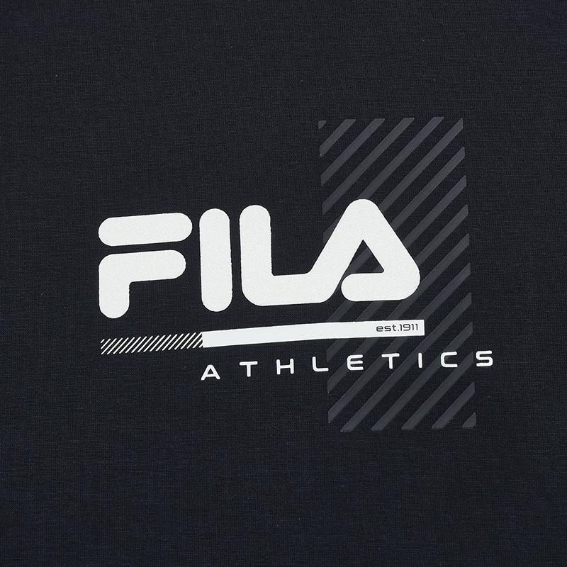 Fila Fitness Simple Fashion Casual Sports Versatile Comfortable Knitted Crewneck Sweatshirt Men Sweatshirt A51M541205FNV