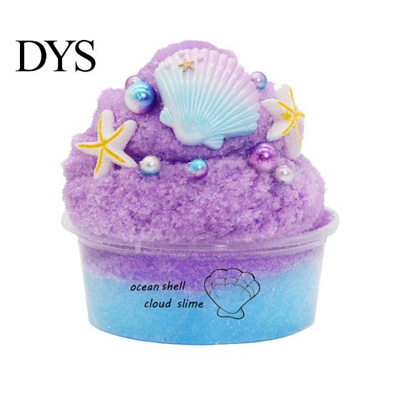 Elastic Squeezing Toy 60ml Biscuit Slime Rebound Portable Display Mold Decompression for Nursery School Fidget
