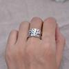 Hot Sell Fashion Irregular Design Thai Silver Female Open Ring Cheap Gift For Girl Student Never Fade